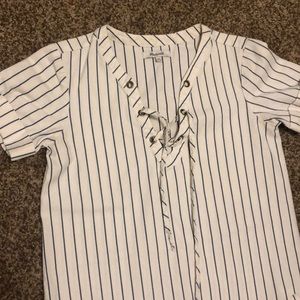 Striped madewell dress